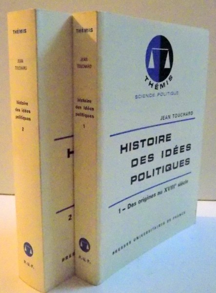 HISTOIRE DES IDEES POLITIQUES , VOL I - II ,  1981