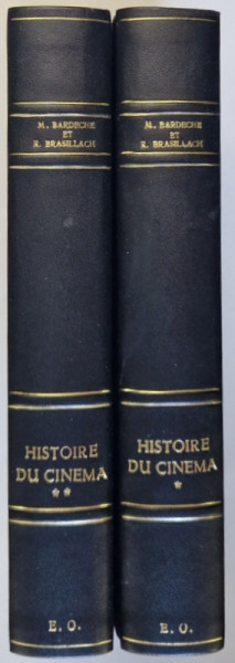 HISTOIRE DU CINEMA par MAURICE BARDECHE et ROBERT BRASILLACH , 1953 -1954
