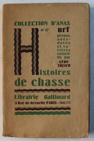 HISTOIRES DE CHASSE , 1926