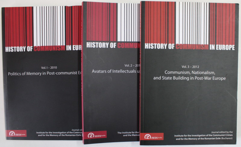 HISTORY OF COMMUNISM IN EUROPE , VOLUMES I - III , 2010 - 2012