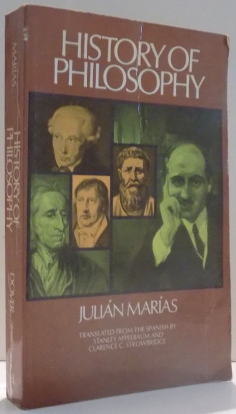 HISTORY OF PHILOSOPHY de JULIAN MARIAS , 1967