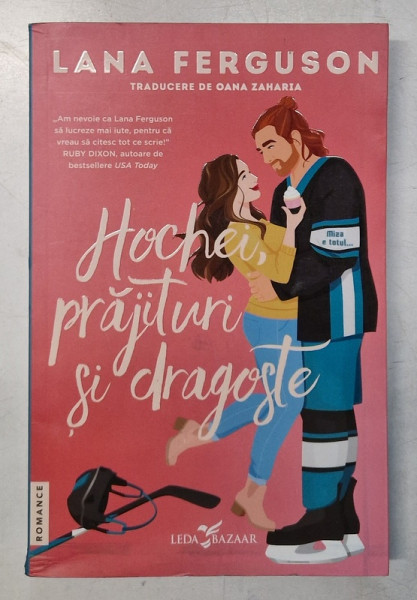 HOCHEI , PRAJITURI SI DRAGOSTE , roman de LANA FERGUSON , 2025 *MICI DEFECTE