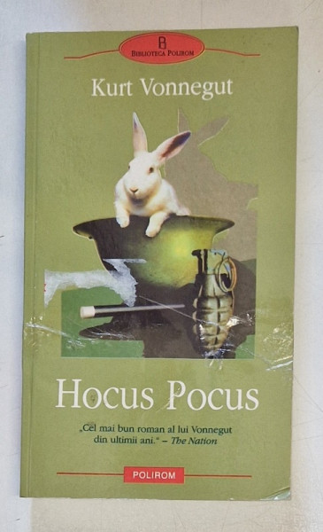 HOCUS POCUS de KURT VONNEGUT , 2005 *MICI DEFECTE COPERTA FATA