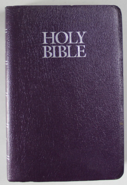 HOLY BIBLE , KING JAMES VERSION , WITH HELPS , WORDS OF CHRIST IN RED LETTER , ANII  '90