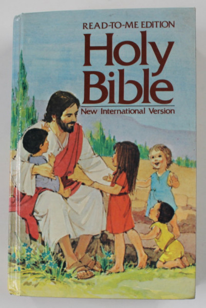 HOLY BIBLE - NEW INTERNATIONAL VERSION , 1984, PREZINTA HALOURI DE APA *