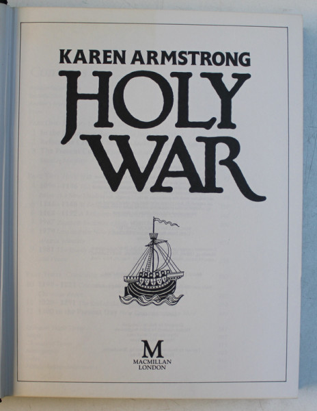 HOLY WAR by KAREN ARMSTRONG , 1988