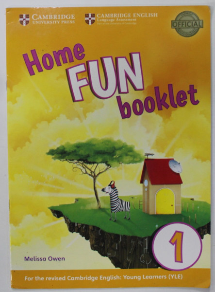 HOME FUN BOOKLET , NO. 1 by MELISSA OWEN , 2016