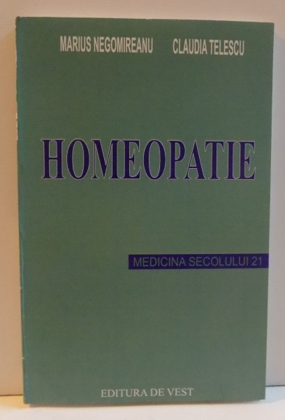 HOMEOPATIE PENTRU TOTI , 2007