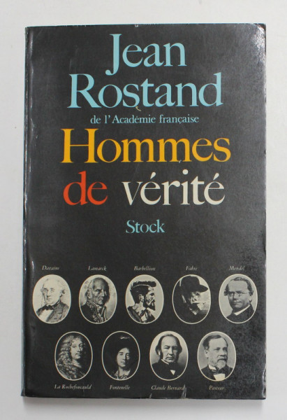 HOMMES DE VERITE par JEAN ROSTAND , 1968