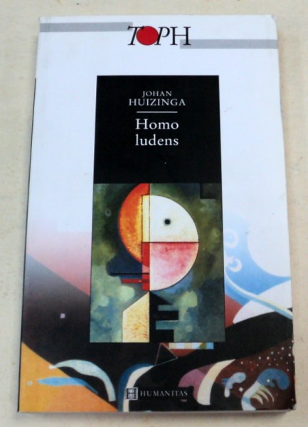 HOMO LUDENS-JOHAN HUIZINGA  2003 , PREZINTA HALOURI DE APA