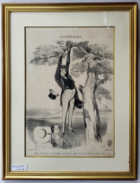 Honore Daumier (1808-1879)  Pastorale, Litografie