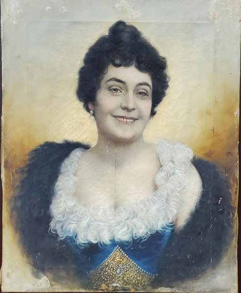 Honoriu Boicescu - Paulina Otetelesanu, Portret