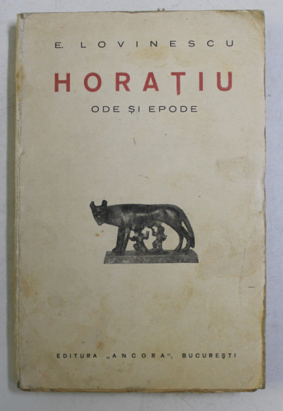 HORATIU. ODE SI EPODE