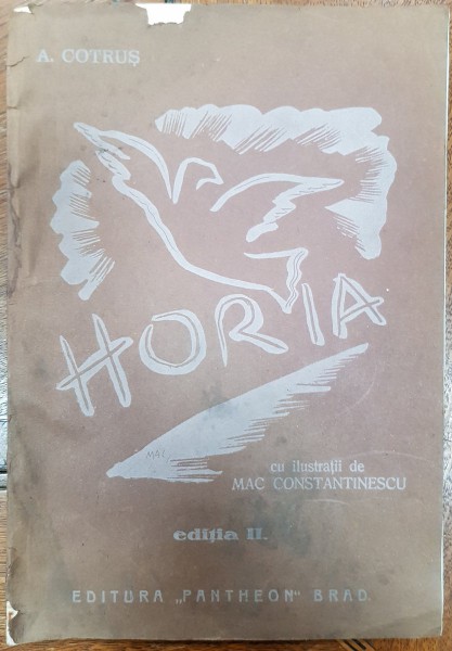 HORIA - GRAVURA IN LEMN de MAC CONSTANTINESCU