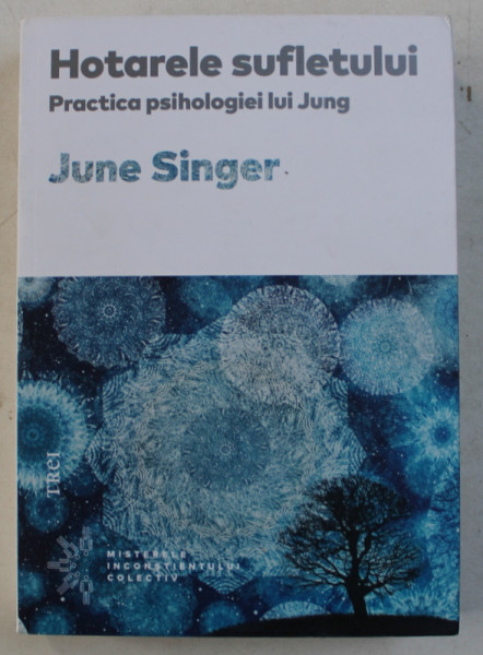 HOTARELE SUFLETULUI  - PRACTICA PSIHOLOGIEI LUI JUNG de JUNE SINGER , 2018 *PREZINTA HALOURI DE APA