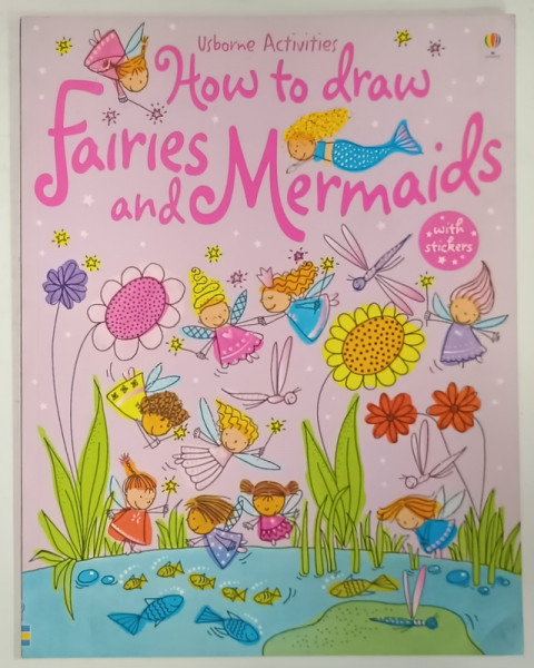 HOW TO DRAW FAIRIES AND MERMAIDS , whith stickers , 2004