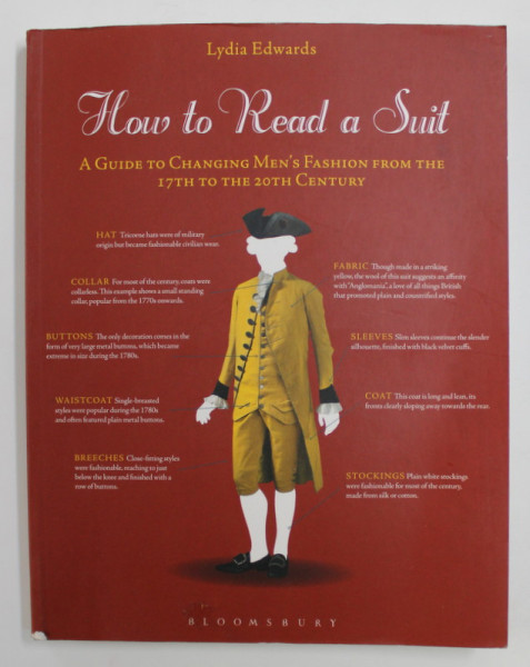 HOW TO READ A SUIT -  A GUIDE TO CHANGING MEN 'S FASHION FROM THE 17th TO THE 20 th CENTURY  by LYDIA EDWARDS , 2020