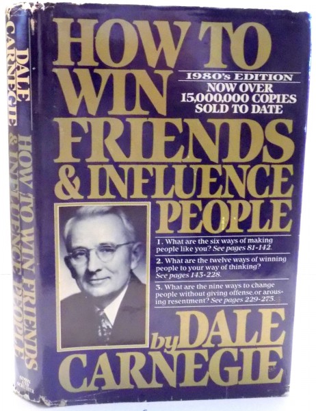 HOW TO WIN FRIENDS & INFLUENCE PEOPLE by DALE CARNEGIE , 1981