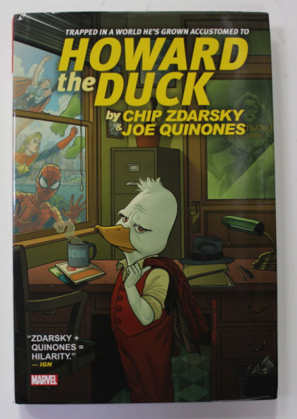 HOWARD THE DUCK by CHIP ZDARSKY and JOE QUINONES , 2021, BENZI DESENATE