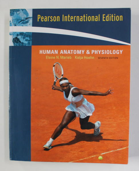 HUMAN ANATOMY AND PHYSIOLOGY by ELAINE N. MARIEB and KATJA HOEHN , PEARSON INTERNATIONAL EDITION , 2007 , CONTINE CD *