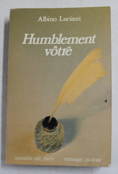 HUMBLEMENT VOTRE par ALBINO LUCIANI , 1978