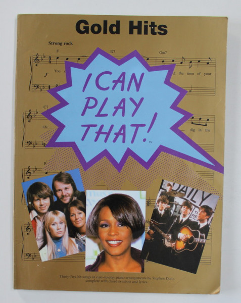 I CAN PLAY THAT - GOLD HITS by STEPHEN DURRO , PIANO ARRANGEMENTS , CONTINE PARTITURI , 2000