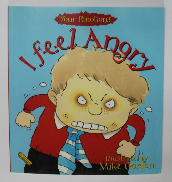 I FEEL ANGRY , written by BRIAN MOSES , illustrated by MIKE GORDON , 1993