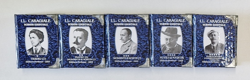 I. L. CARAGIALE , SCRIERI ESENTIALE , VOLUMELE I - V , 2003 *FORMAT REDUS