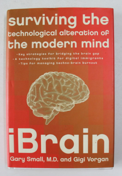 iBRAIN - SURVIVING THE TEHNOLOGICAL ALTERATION OF THE MODERN MIND by GARY SMALL and GIGI VORGAN  , 2008