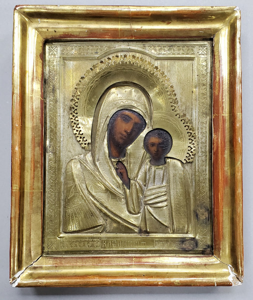 Icoana Maica Domnului din Kazan, Scoala Ruseasca, cca. 1900