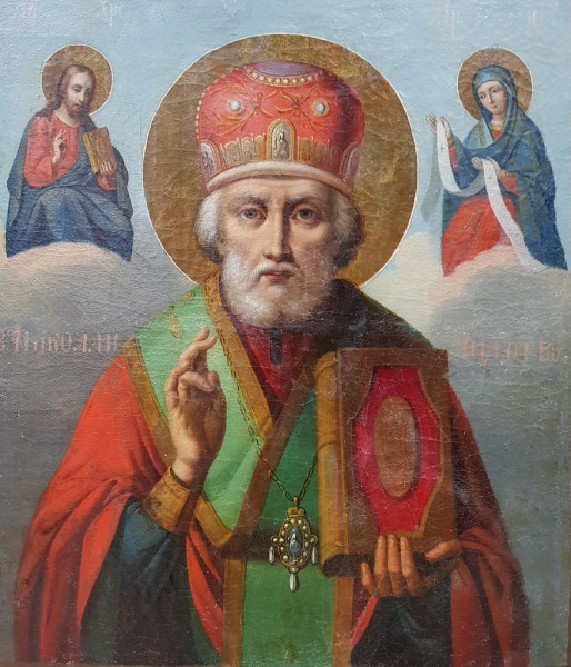 Icoana Sf. Nicolae - Icoana Rusia, Secol 19