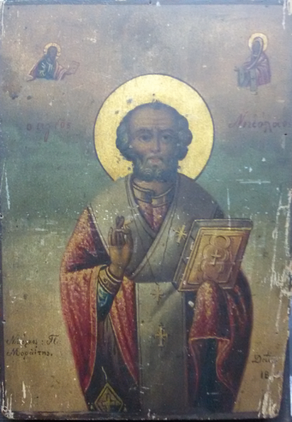 Icoana Sfantul Nicolae, sec XIX