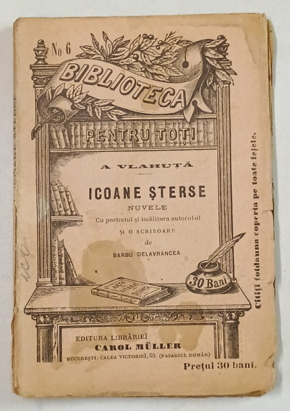 ICOANE STERSE de A. VLAHUTA , INCEPUT DE SECOL XX