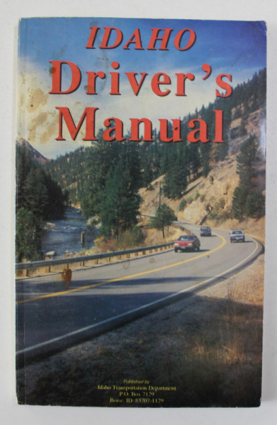 IDAHO DRIVER 'S MANUAL , 1998