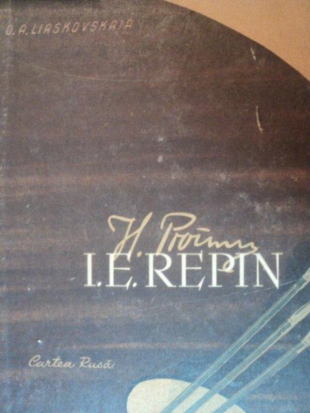I.E. REPIN-  1844-1930    O.A. LIASKOVSKAIA