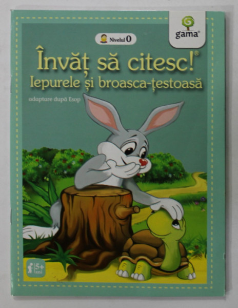 IEPURELE SI BROASCA - TESTOASA , adaptare  dupa ESOP  , SERIA '' INVAT SA CITESC ! '' , 2017
