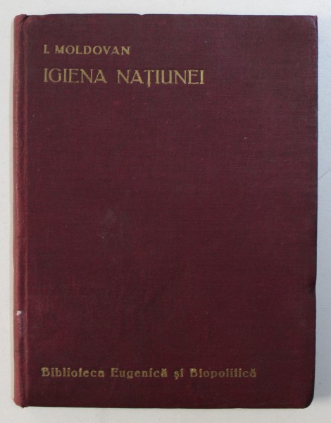 IGIENA NATIUNII . EUGENIA de IULIU MOLDOVAN (1925)