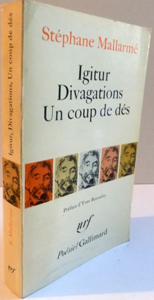 IGITUR, DIVAGATIONS, UN COUP DE DES, PREFACE d`YVES BONNEFOY, 1976