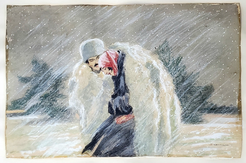 Ignat Bednarik (1882-1963) - Prin viscol