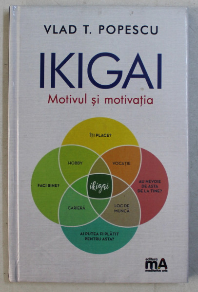 IKIGAI  - MOTIVUL SI MOTIVATIA de VLAD T. POPESCU , 2019