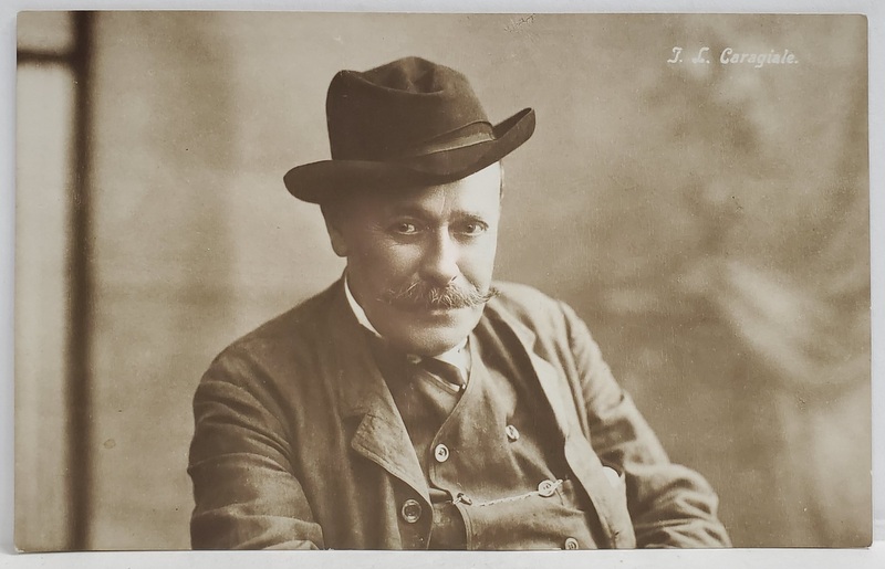 I.L CARAGIALE , FOTOGRAFIE , FORMAT CARTE POSTALA , INCEPUTUL SEC. XX