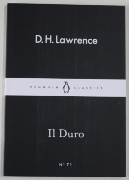 IL DURO by D.H. LAWRENCE , 2015