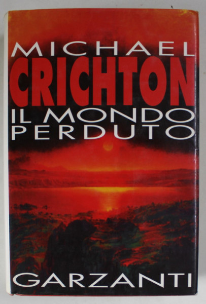 IL LMONDO PERDUTO di MICHAEL CHRICHTON , TEXT IN LIMBA ITALIANA , 1996