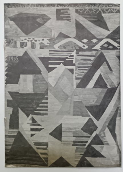 ILEANA TEODORINI DAN , EXPOZITIE DE TAPISERIE , CATALOG , 1970