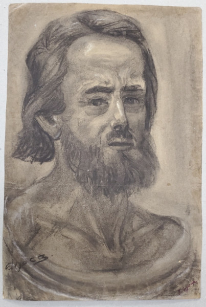 Ilie Arjoca (1896-1967) - Barbat cu barba