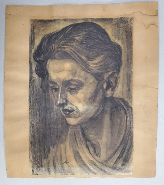 Ilie Arjoca (1896-1967) - Portret de barbat