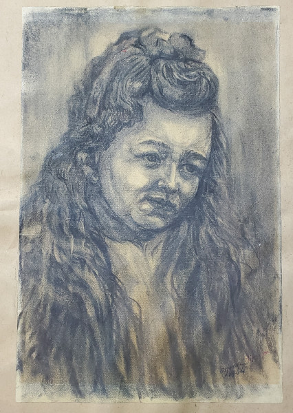 Ilie Arjoca (1896-1967) - Portret de femeie