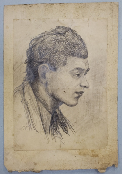 Ilie Arjoca (1896-1967) - Profil de barbat