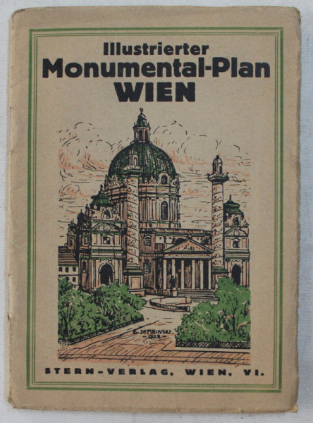 ILLUSTRIETER MONUMENTAL  - PLAN WIEN , PERIOADA INTERBELICA