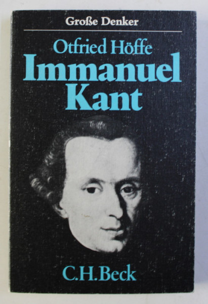 IMMANUEL KANT von OTFRIED HOFFE , 1983